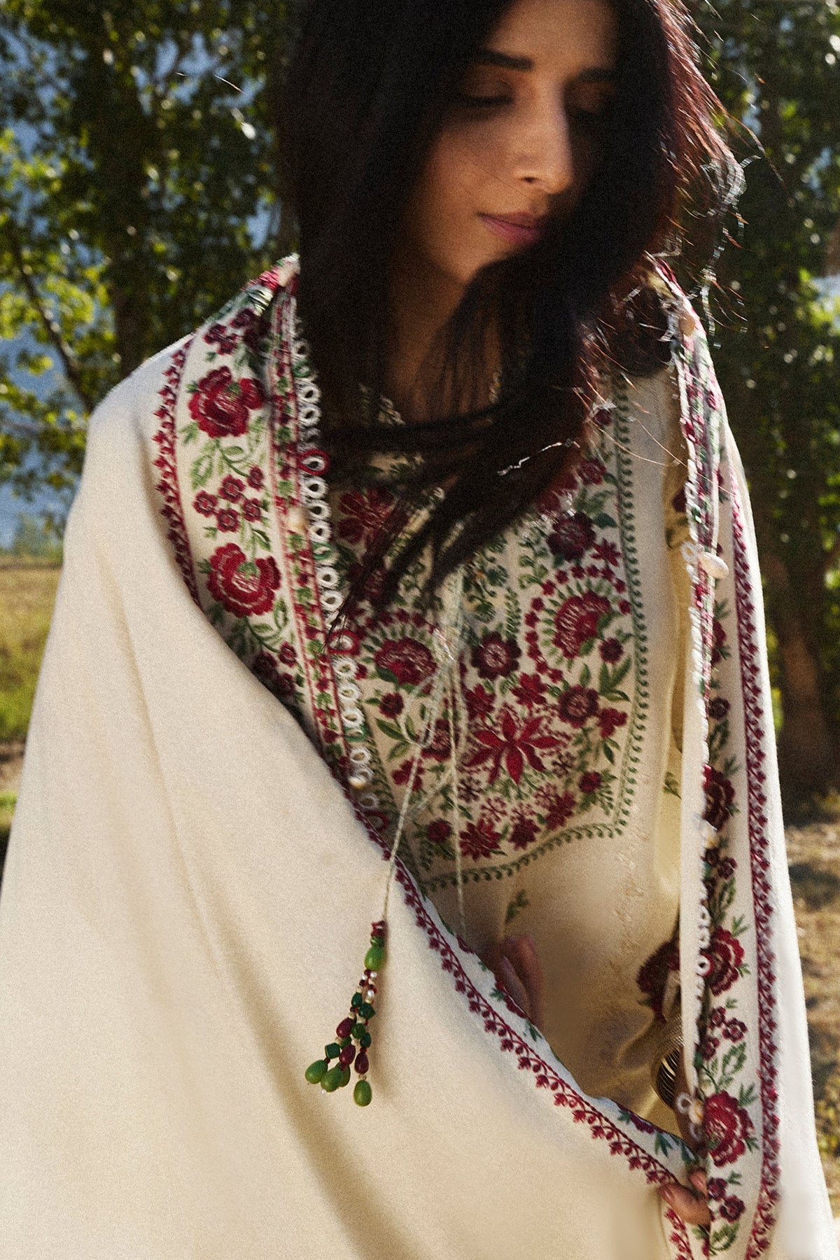 Zaha | Winter 2024 |  AABROO (ZW24-07) by Zaha - Designer Dress - Type: Ladies Clothes - Available at Libayah - 100% Original