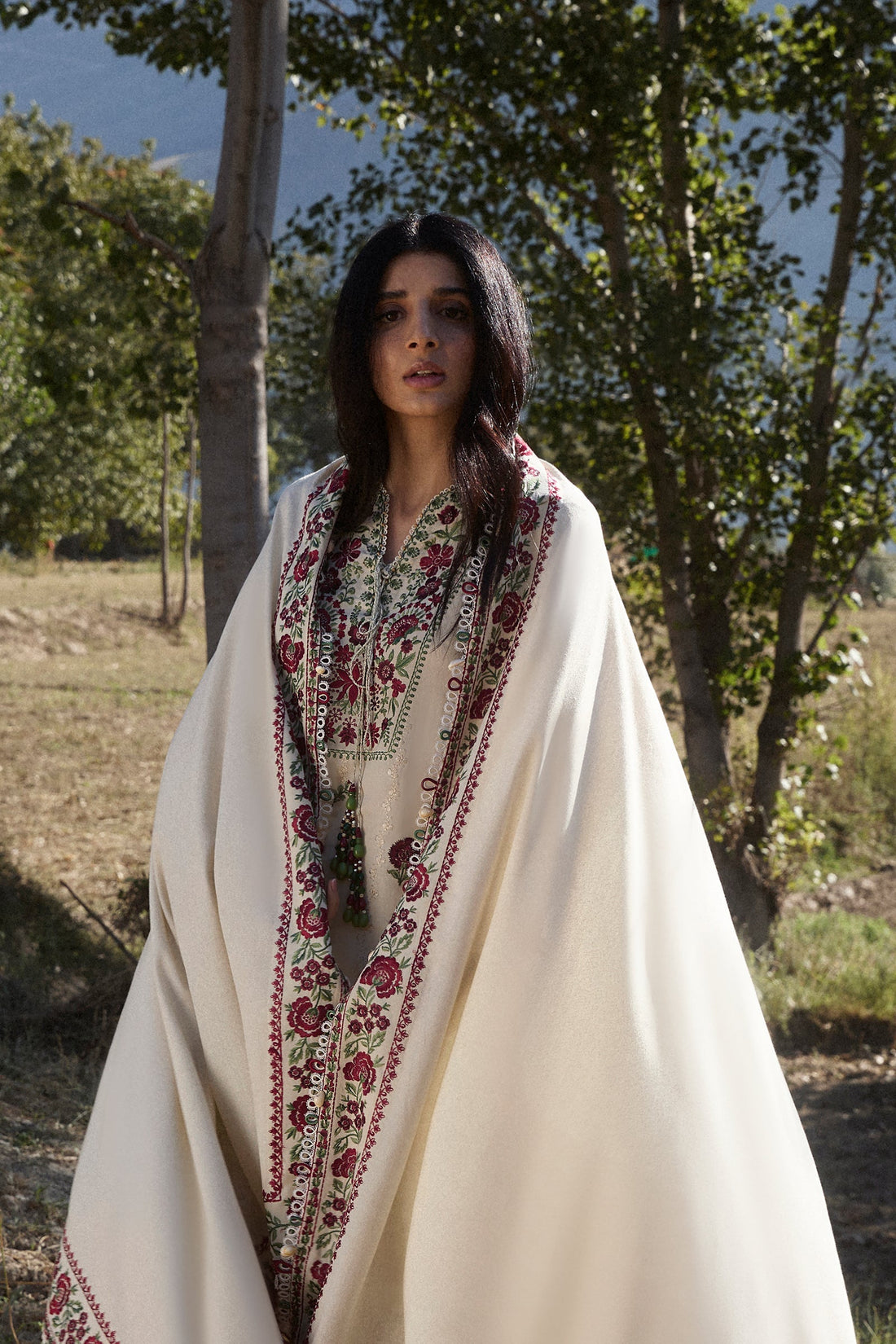 Zaha | Winter 2024 |  AABROO (ZW24-07) by Zaha - Designer Dress - Type: Ladies Clothes - Available at Libayah - 100% Original