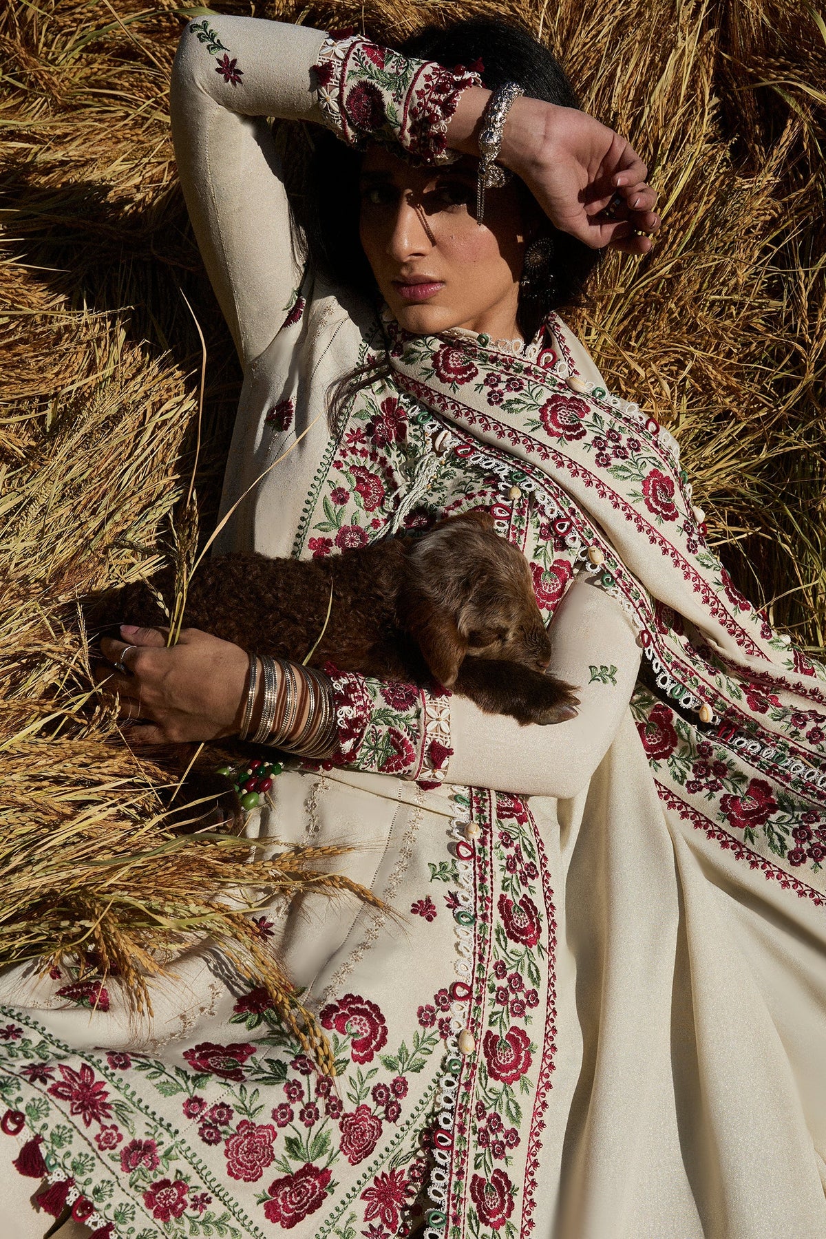 Zaha | Winter 2024 |  AABROO (ZW24-07) by Zaha - Designer Dress - Type: Ladies Clothes - Available at Libayah - 100% Original