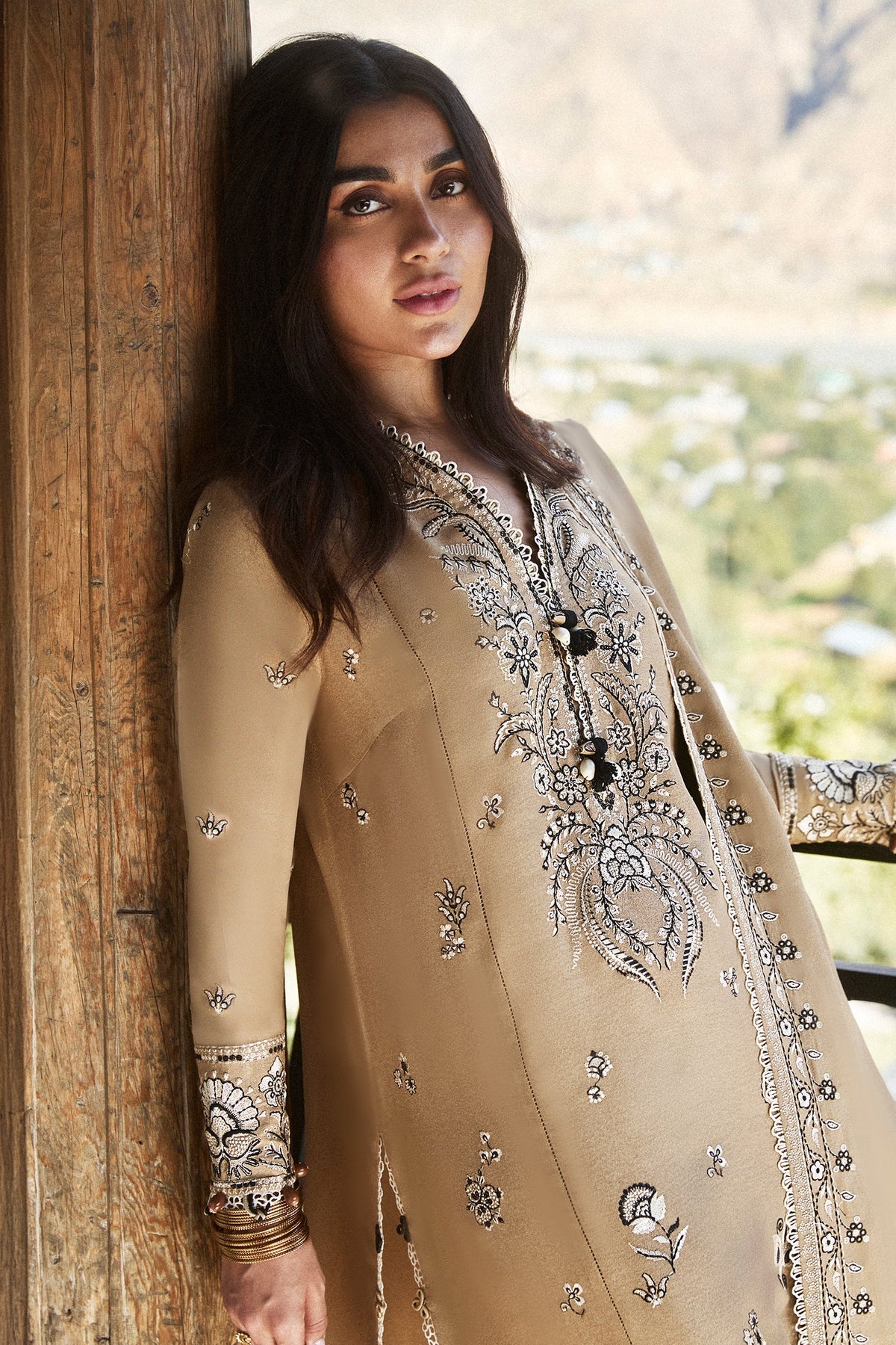 Zaha | Winter 2024 |  SUZANI (ZW24-10) by Zaha - Designer Dress - Type: Ladies Clothes - Available at Libayah - 100% Original