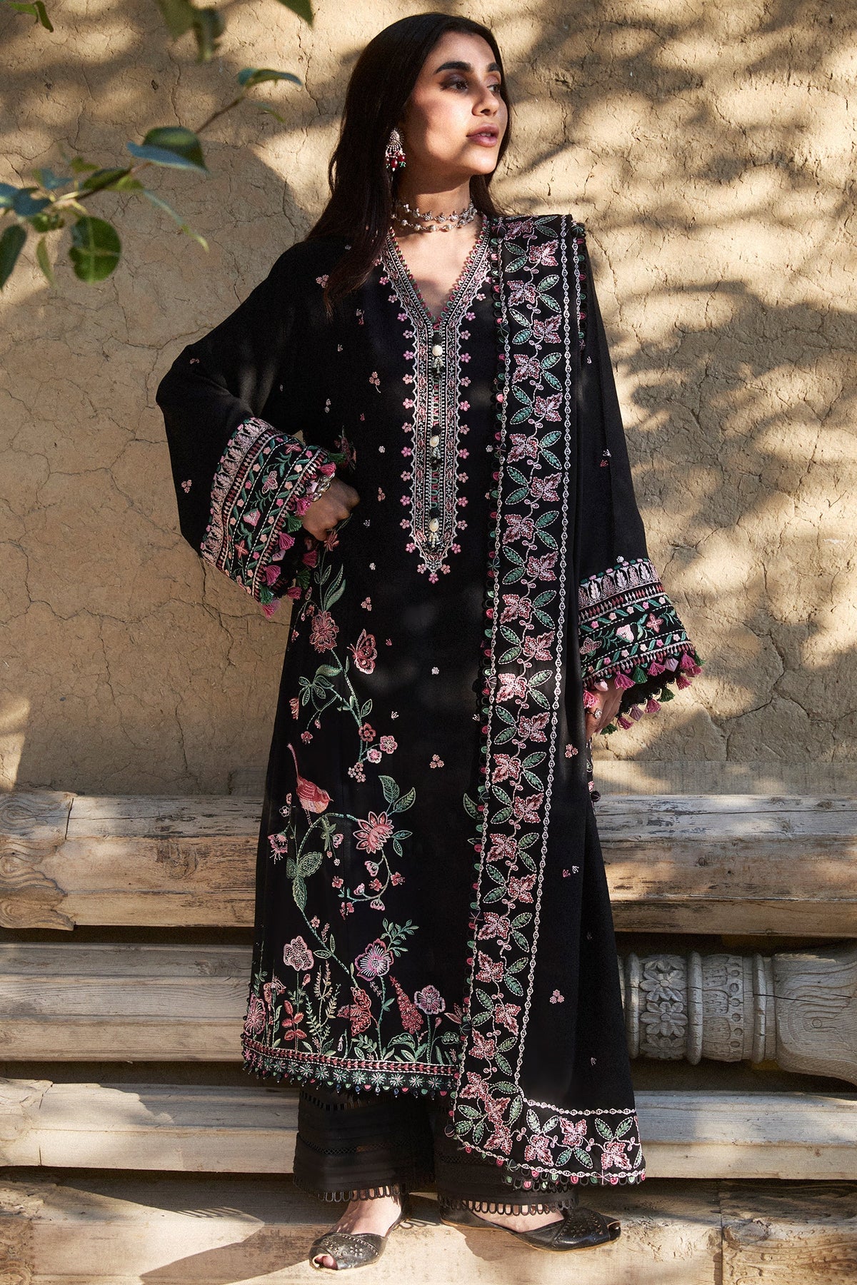 Zaha | Winter 2024 |  NAYAB (ZW24-09) by Zaha - Designer Dress - Type: Ladies Clothes - Available at Libayah - 100% Original