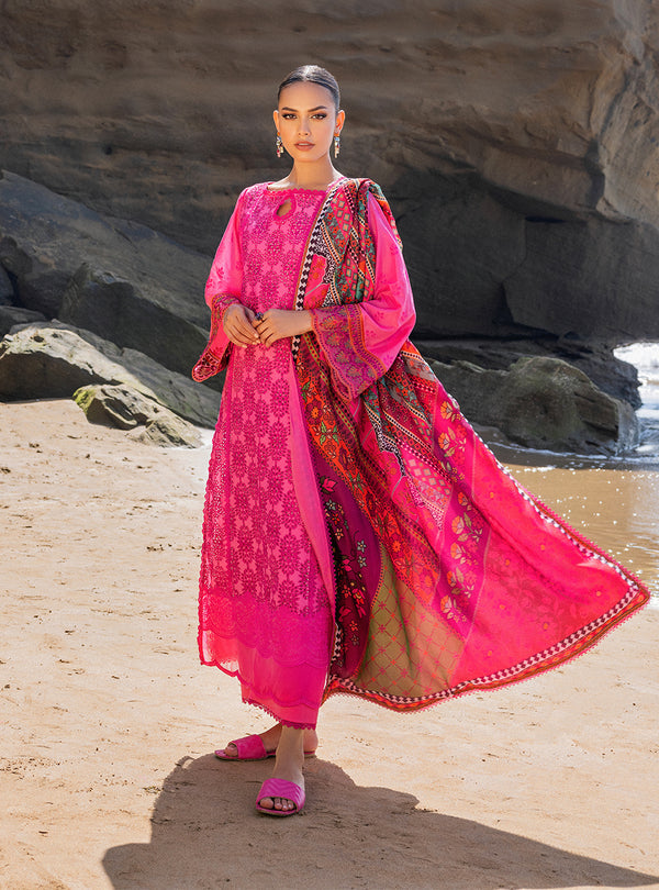 Zainab chottani | Luxury Chikankari 24 | LAALI - 6A by Zainab Chottani - Designer Dress - Type: Ladies Clothes - Available at Libayah - 100% Original