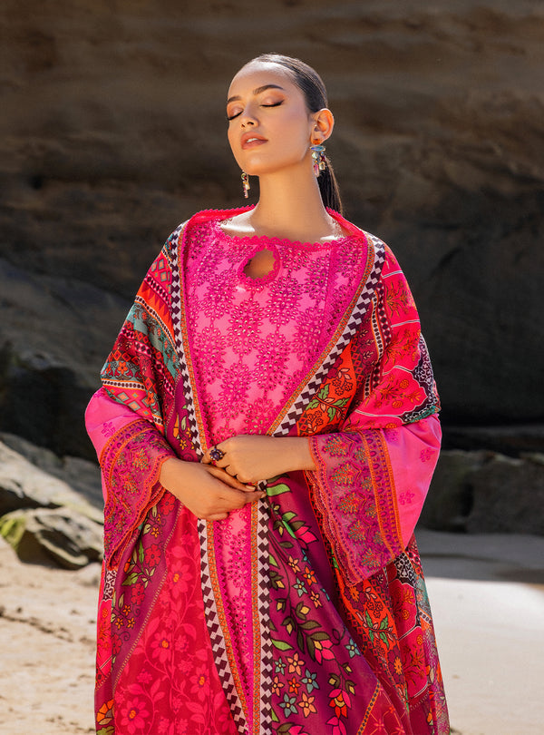 Zainab chottani | Luxury Chikankari 24 | LAALI - 6A by Zainab Chottani - Designer Dress - Type: Ladies Clothes - Available at Libayah - 100% Original