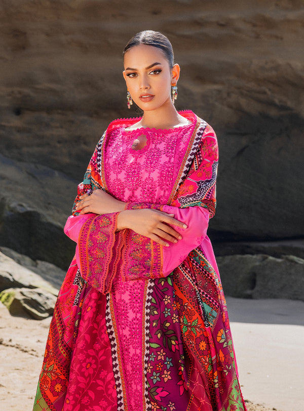 Zainab chottani | Luxury Chikankari 24 | LAALI - 6A by Zainab Chottani - Designer Dress - Type: Ladies Clothes - Available at Libayah - 100% Original