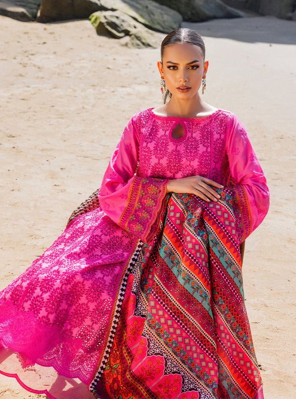 Zainab chottani | Luxury Chikankari 24 | LAALI - 6A by Zainab Chottani - Designer Dress - Type: Ladies Clothes - Available at Libayah - 100% Original