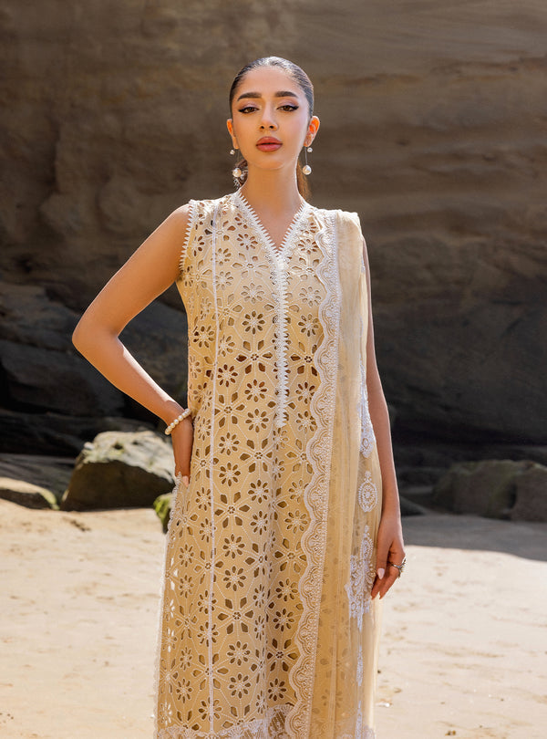 Zainab chottani | Luxury Chikankari 24 | MOTIA - 7B by Zainab Chottani - Designer Dress - Type: Ladies Clothes - Available at Libayah - 100% Original