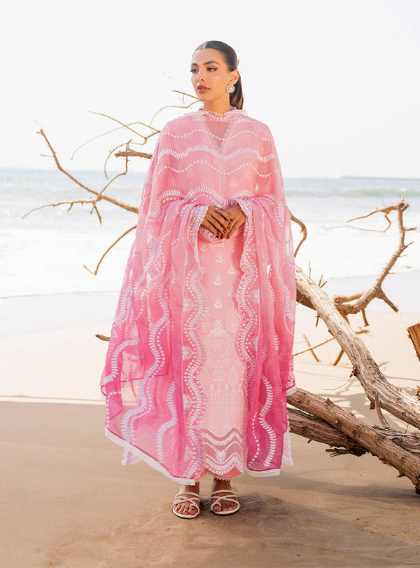 Zainab chottani | Luxury Chikankari 24 | AMYRA - 8B by Zainab Chottani - Designer Dress - Type: Ladies Clothes - Available at Libayah - 100% Original