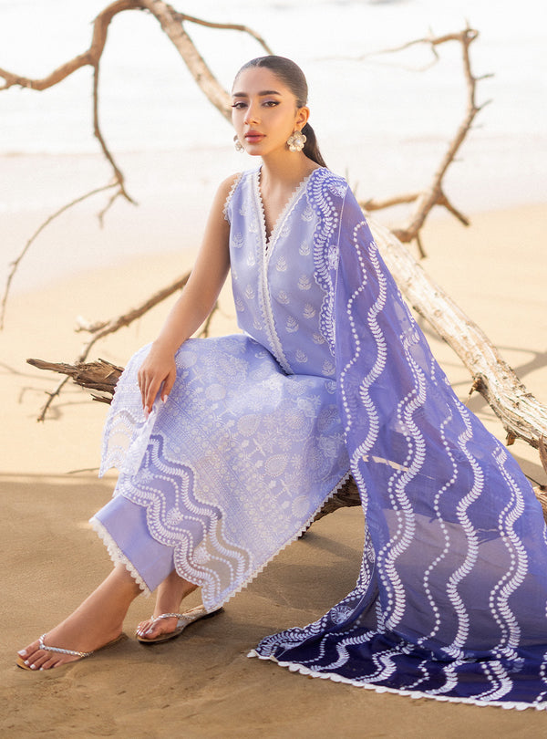 Zainab chottani | Luxury Chikankari 24 | AMYRA - 8A by Zainab Chottani - Designer Dress - Type: Ladies Clothes - Available at Libayah - 100% Original