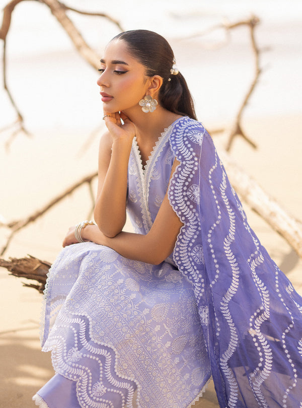 Zainab chottani | Luxury Chikankari 24 | AMYRA - 8A by Zainab Chottani - Designer Dress - Type: Ladies Clothes - Available at Libayah - 100% Original