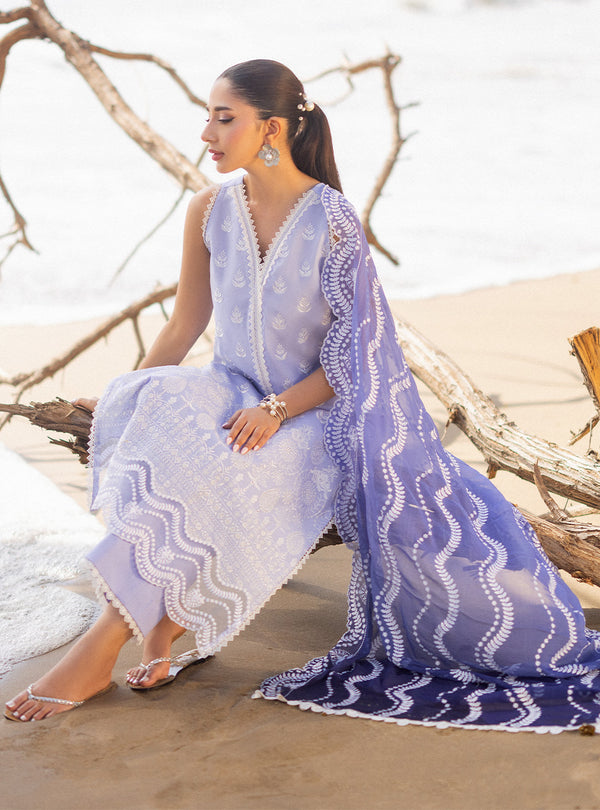 Zainab chottani | Luxury Chikankari 24 | AMYRA - 8A by Zainab Chottani - Designer Dress - Type: Ladies Clothes - Available at Libayah - 100% Original