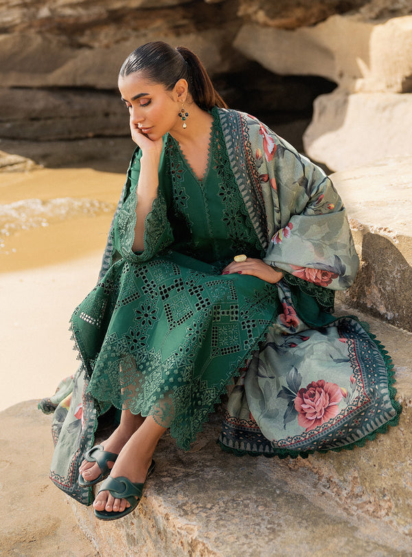 Zainab chottani | Luxury Chikankari 24 | AYSEL - 1A by Zainab Chottani - Designer Dress - Type: Ladies Clothes - Available at Libayah - 100% Original