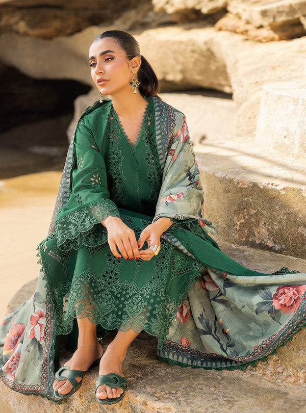 Zainab chottani | Luxury Chikankari 24 | AYSEL - 1A by Zainab Chottani - Designer Dress - Type: Ladies Clothes - Available at Libayah - 100% Original