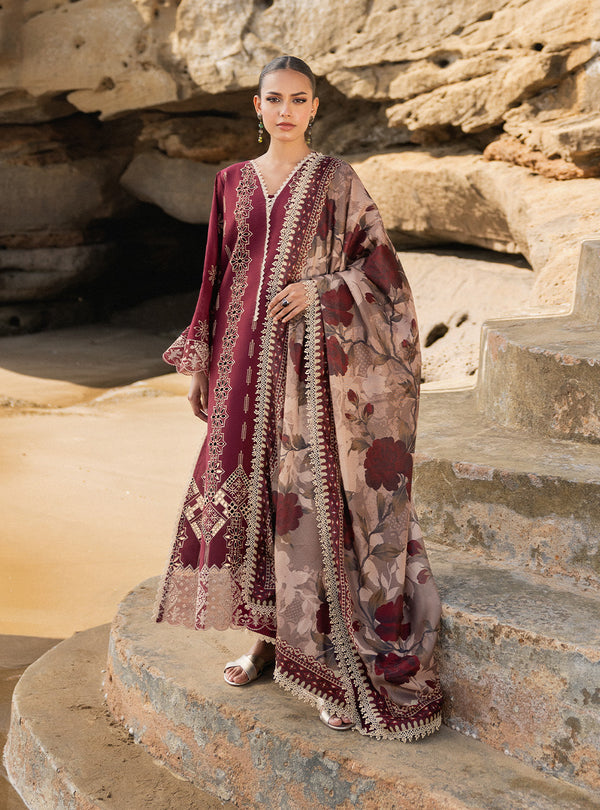 Zainab chottani | Luxury Chikankari 24 | AYSEL - 1B by Zainab Chottani - Designer Dress - Type: Ladies Clothes - Available at Libayah - 100% Original
