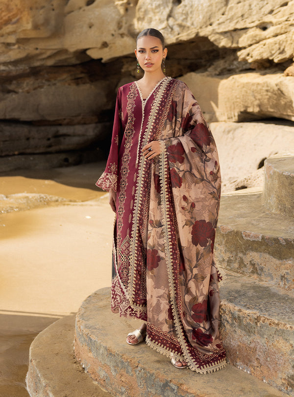 Zainab chottani | Luxury Chikankari 24 | AYSEL - 1B by Zainab Chottani - Designer Dress - Type: Ladies Clothes - Available at Libayah - 100% Original