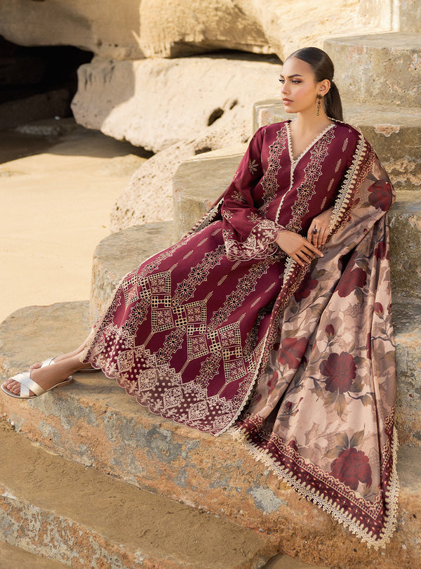 Zainab chottani | Luxury Chikankari 24 | AYSEL - 1B by Zainab Chottani - Designer Dress - Type: Ladies Clothes - Available at Libayah - 100% Original