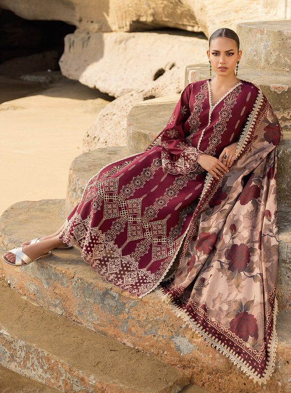 Zainab chottani | Luxury Chikankari 24 | AYSEL - 1B by Zainab Chottani - Designer Dress - Type: Ladies Clothes - Available at Libayah - 100% Original
