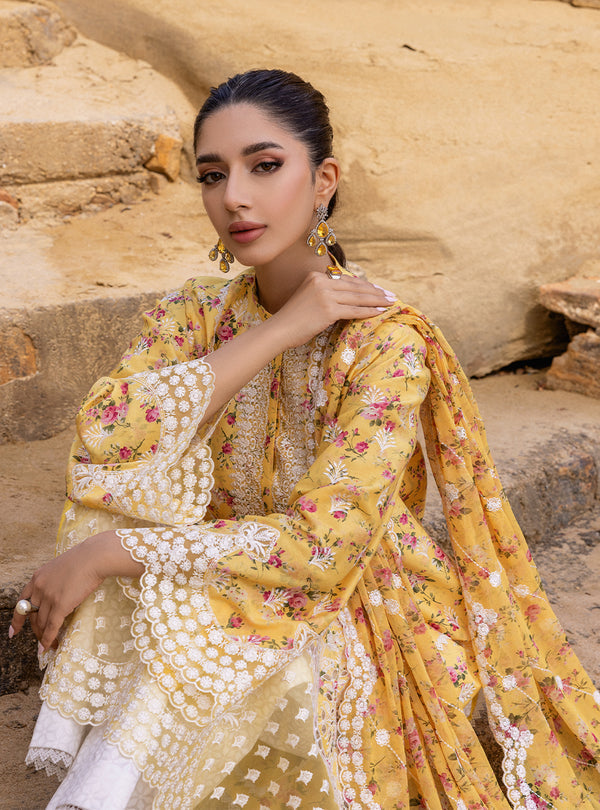 Zainab chottani | Luxury Chikankari 24 | ESME - 9B by Zainab Chottani - Designer Dress - Type: Ladies Clothes - Available at Libayah - 100% Original