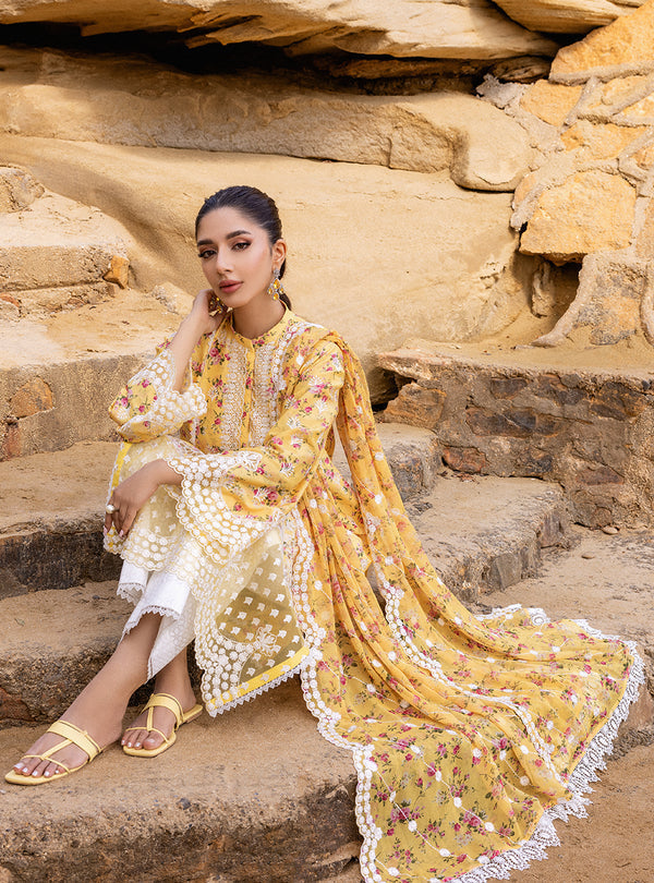 Zainab chottani | Luxury Chikankari 24 | ESME - 9B by Zainab Chottani - Designer Dress - Type: Ladies Clothes - Available at Libayah - 100% Original