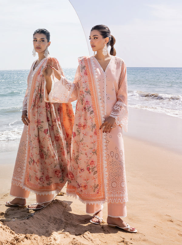 Zainab chottani | Luxury Chikankari 24 | NORA - 2A by Zainab Chottani - Designer Dress - Type: Ladies Clothes - Available at Libayah - 100% Original