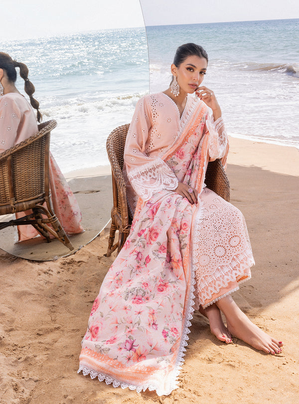 Zainab chottani | Luxury Chikankari 24 | NORA - 2A by Zainab Chottani - Designer Dress - Type: Ladies Clothes - Available at Libayah - 100% Original