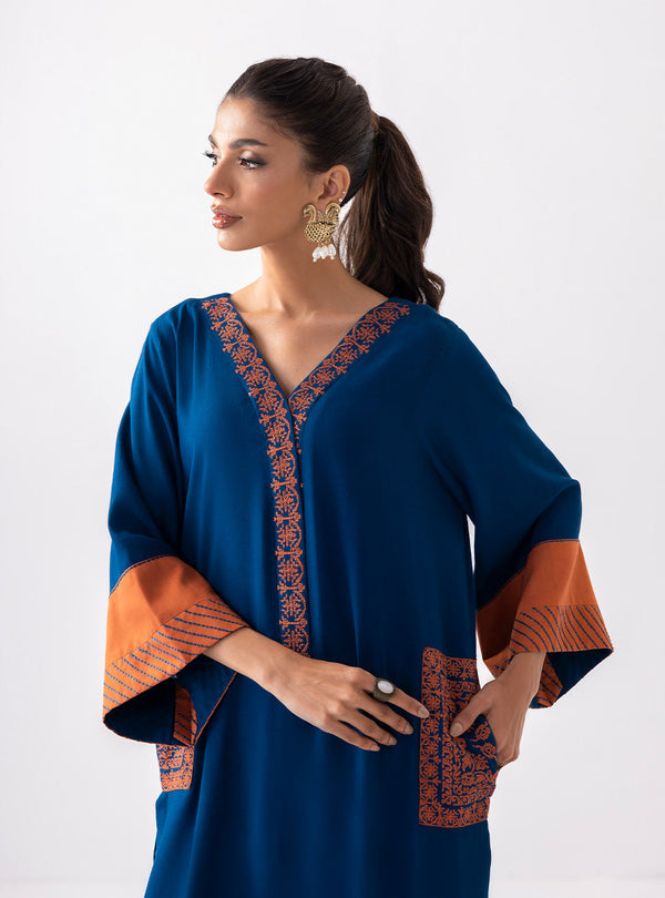Zainab Chottani | Aara Casual Pret |  Electric Sapphire by Zainab Chottani - Designer Dress - Type: Ladies Clothes - Available at Libayah - 100% Original