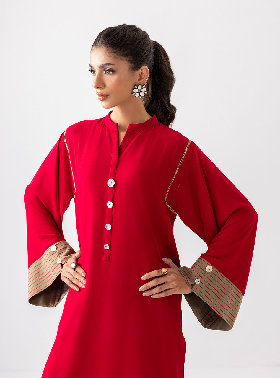 Zainab Chottani | Aara Casual Pret |  Prime Rose by Zainab Chottani - Designer Dress - Type: Ladies Clothes - Available at Libayah - 100% Original