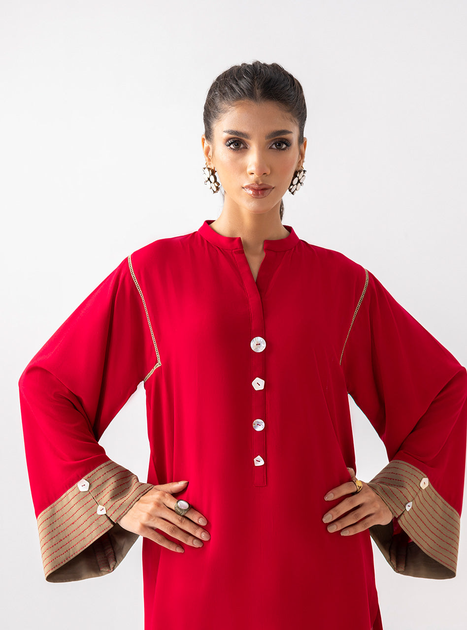 Zainab Chottani | Aara Casual Pret |  Prime Rose by Zainab Chottani - Designer Dress - Type: Ladies Clothes - Available at Libayah - 100% Original