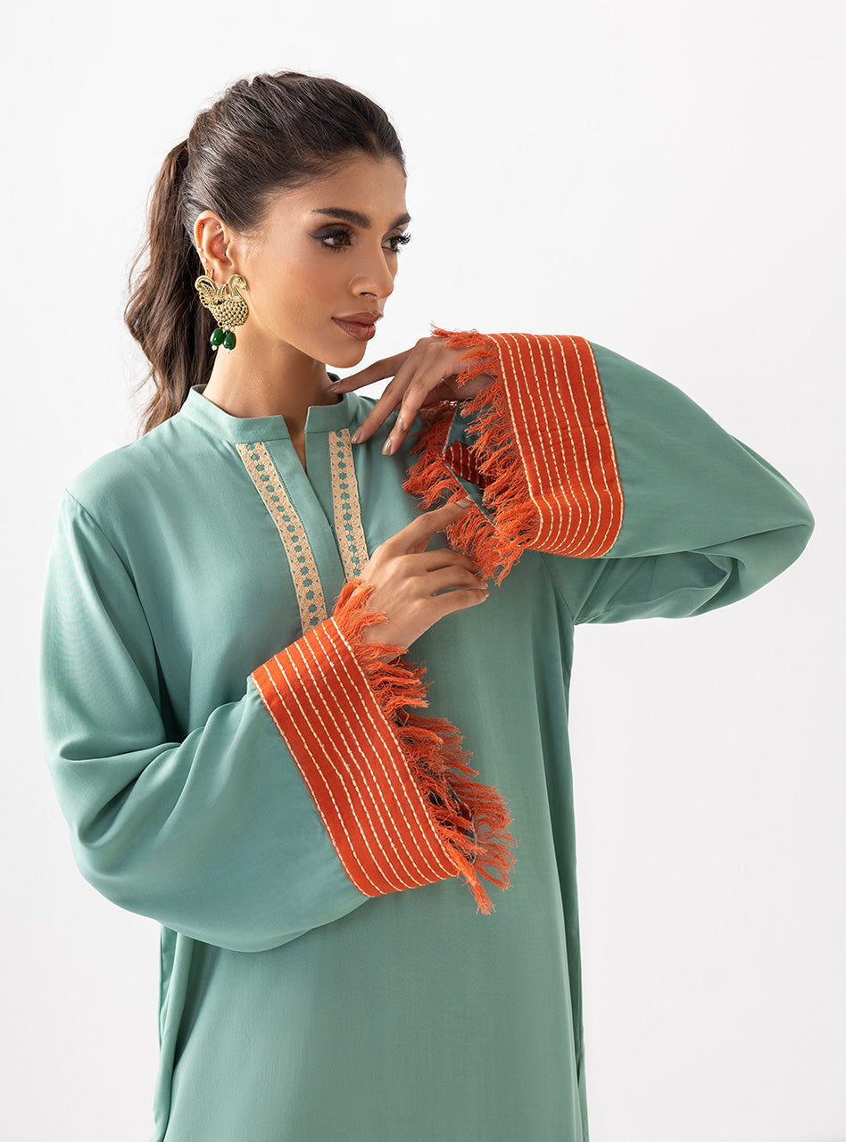 Zainab Chottani | Aara Casual Pret |  Olivia Glaze by Zainab Chottani - Designer Dress - Type: Ladies Clothes - Available at Libayah - 100% Original