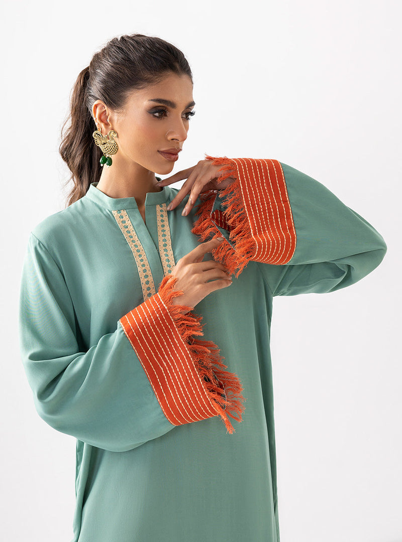 Zainab Chottani | Aara Casual Pret |  Olivia Glaze by Zainab Chottani - Designer Dress - Type: Ladies Clothes - Available at Libayah - 100% Original