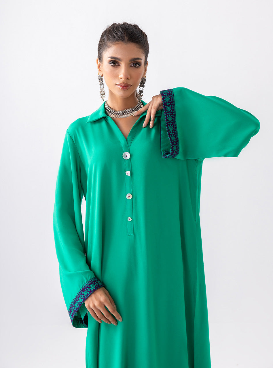 Zainab Chottani | Aara Casual Pret |  Serene Bloom by Zainab Chottani - Designer Dress - Type: Ladies Clothes - Available at Libayah - 100% Original