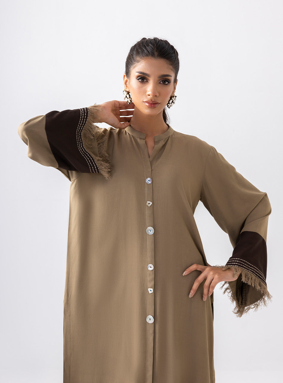Zainab Chottani | Aara Casual Pret |  Rusty Rave by Zainab Chottani - Designer Dress - Type: Ladies Clothes - Available at Libayah - 100% Original