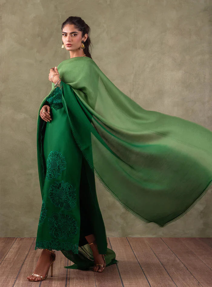 Zainab Chottani | Eid Edit 24 | Royal Jade by Zainab Chottani - Designer Dress - Type: Ladies Clothes - Available at Libayah - 100% Original