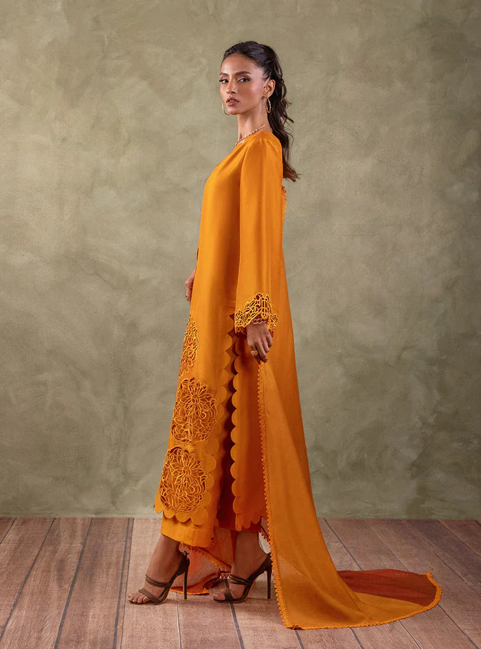 Zainab Chottani | Eid Edit 24 | Burning Amber by Zainab Chottani - Designer Dress - Type: Ladies Clothes - Available at Libayah - 100% Original