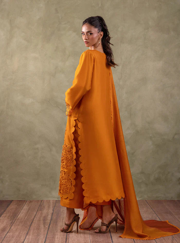 Zainab Chottani | Eid Edit 24 | Burning Amber by Zainab Chottani - Designer Dress - Type: Ladies Clothes - Available at Libayah - 100% Original