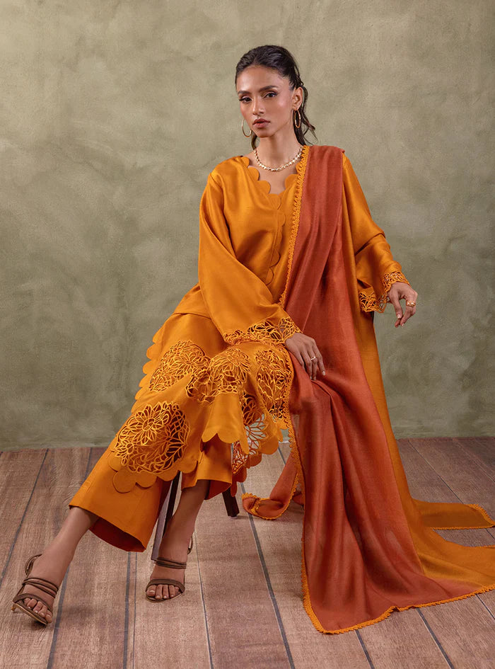 Zainab Chottani | Eid Edit 24 | Burning Amber by Zainab Chottani - Designer Dress - Type: Ladies Clothes - Available at Libayah - 100% Original