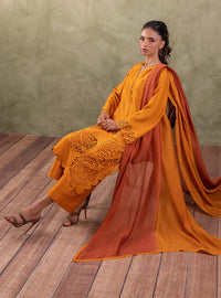 Zainab Chottani | Eid Edit 24 | Burning Amber by Zainab Chottani - Designer Dress - Type: Ladies Clothes - Available at Libayah - 100% Original