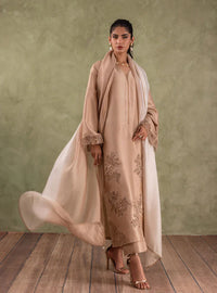 Zainab Chottani | Eid Edit 24 | Coral Champagne by Zainab Chottani - Designer Dress - Type: Ladies Clothes - Available at Libayah - 100% Original