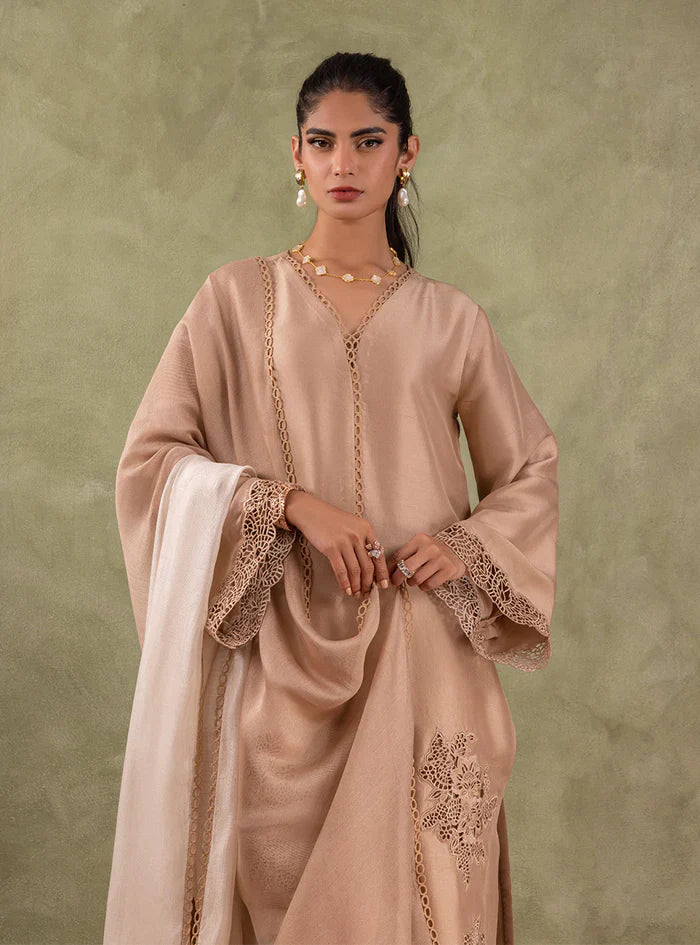 Zainab Chottani | Eid Edit 24 | Coral Champagne by Zainab Chottani - Designer Dress - Type: Ladies Clothes - Available at Libayah - 100% Original