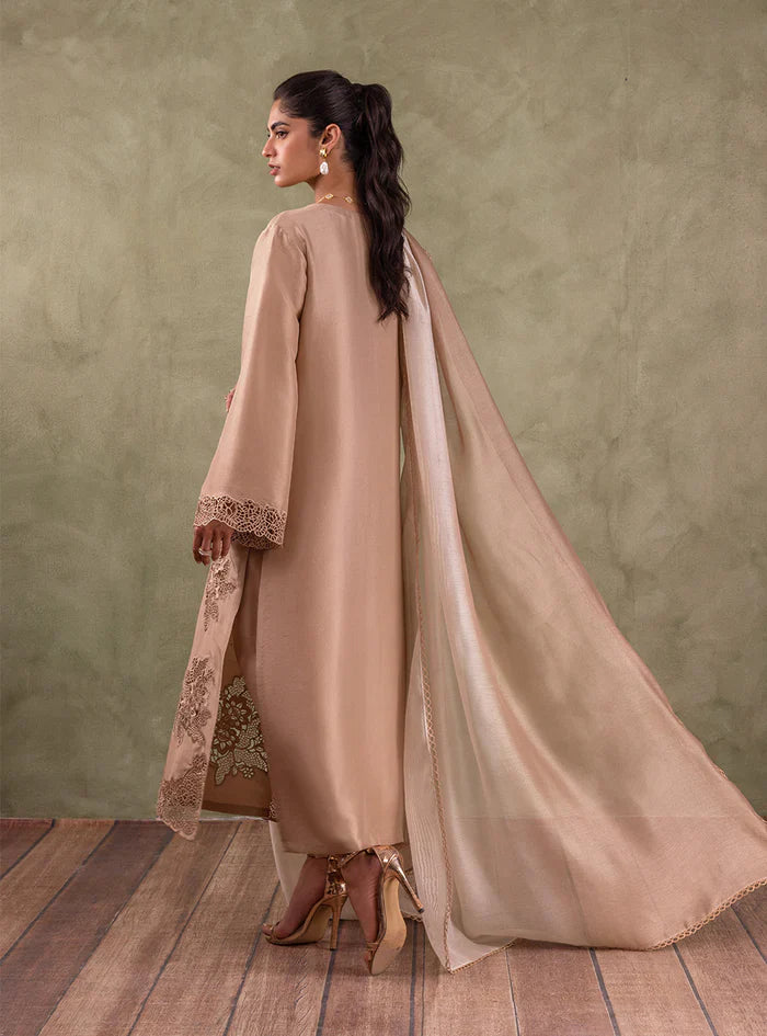 Zainab Chottani | Eid Edit 24 | Coral Champagne by Zainab Chottani - Designer Dress - Type: Ladies Clothes - Available at Libayah - 100% Original