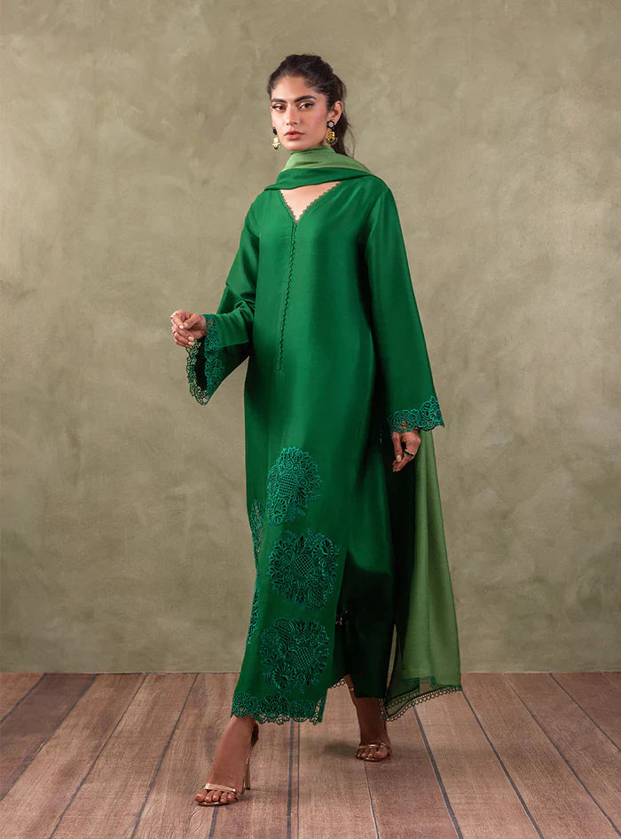 Zainab Chottani | Eid Edit 24 | Royal Jade by Zainab Chottani - Designer Dress - Type: Ladies Clothes - Available at Libayah - 100% Original