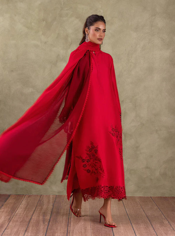 Zainab Chottani | Eid Edit 24 | Scarlet Rose by Zainab Chottani - Designer Dress - Type: Ladies Clothes - Available at Libayah - 100% Original