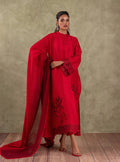 Zainab Chottani | Eid Edit 24 | Scarlet Rose by Zainab Chottani - Designer Dress - Type: Ladies Clothes - Available at Libayah - 100% Original
