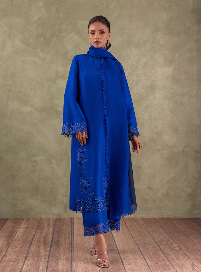 Zainab Chottani | Eid Edit 24 | Blue Diamond by Zainab Chottani - Designer Dress - Type: Ladies Clothes - Available at Libayah - 100% Original