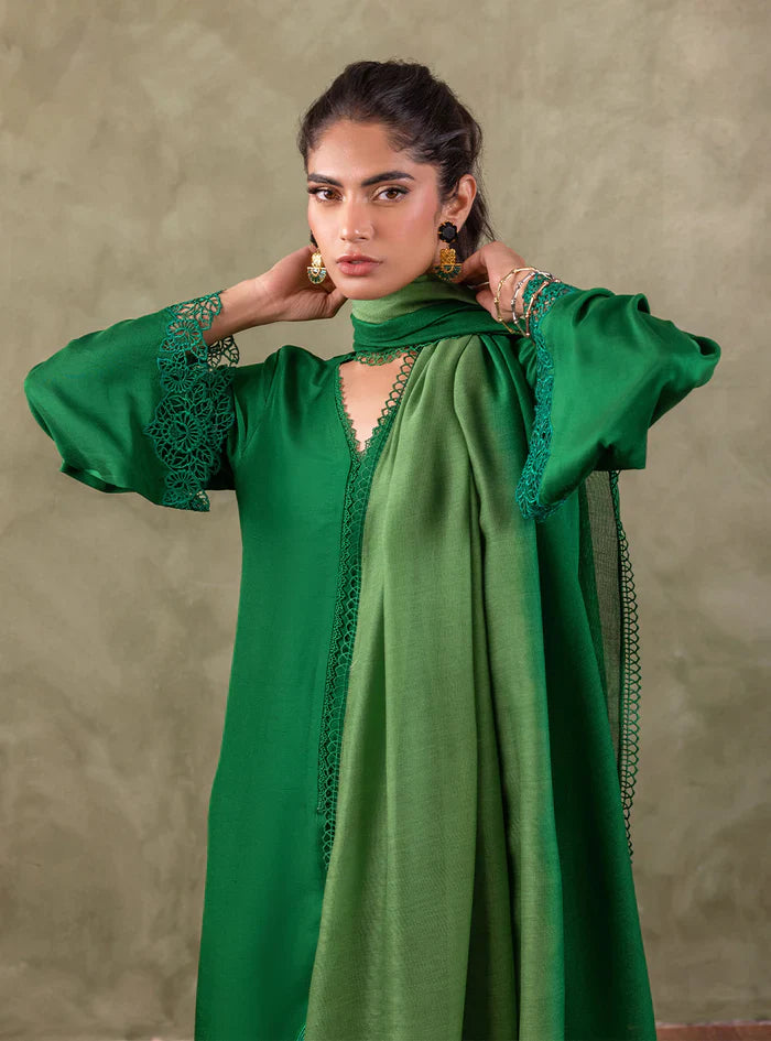 Zainab Chottani | Eid Edit 24 | Royal Jade by Zainab Chottani - Designer Dress - Type: Ladies Clothes - Available at Libayah - 100% Original