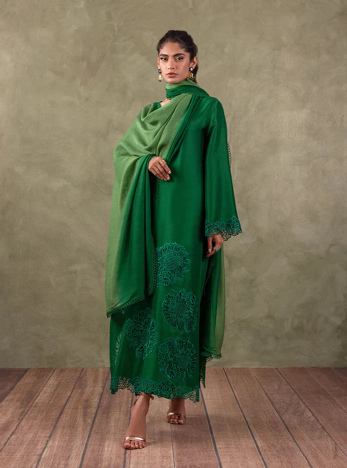 Zainab Chottani | Eid Edit 24 | Royal Jade by Zainab Chottani - Designer Dress - Type: Ladies Clothes - Available at Libayah - 100% Original