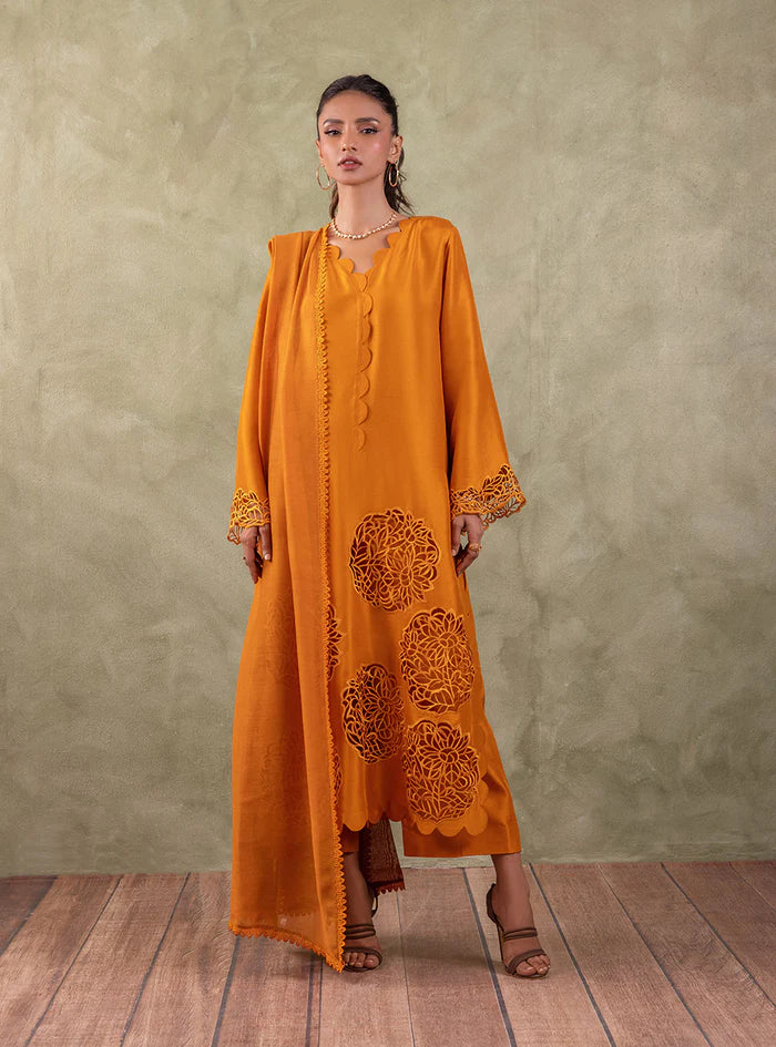 Zainab Chottani | Eid Edit 24 | Burning Amber by Zainab Chottani - Designer Dress - Type: Ladies Clothes - Available at Libayah - 100% Original