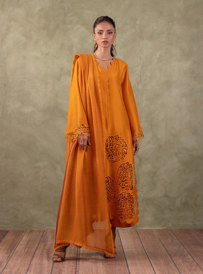 Zainab Chottani | Eid Edit 24 | Burning Amber by Zainab Chottani - Designer Dress - Type: Ladies Clothes - Available at Libayah - 100% Original
