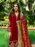 Zainab Chottani | Makhmal Luxe Pret | Ghermez by Zainab Chottani - Designer Dress - Type: Ladies Clothes - Available at Libayah - 100% Original