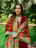 Zainab Chottani | Makhmal Luxe Pret | Ghermez by Zainab Chottani - Designer Dress - Type: Ladies Clothes - Available at Libayah - 100% Original