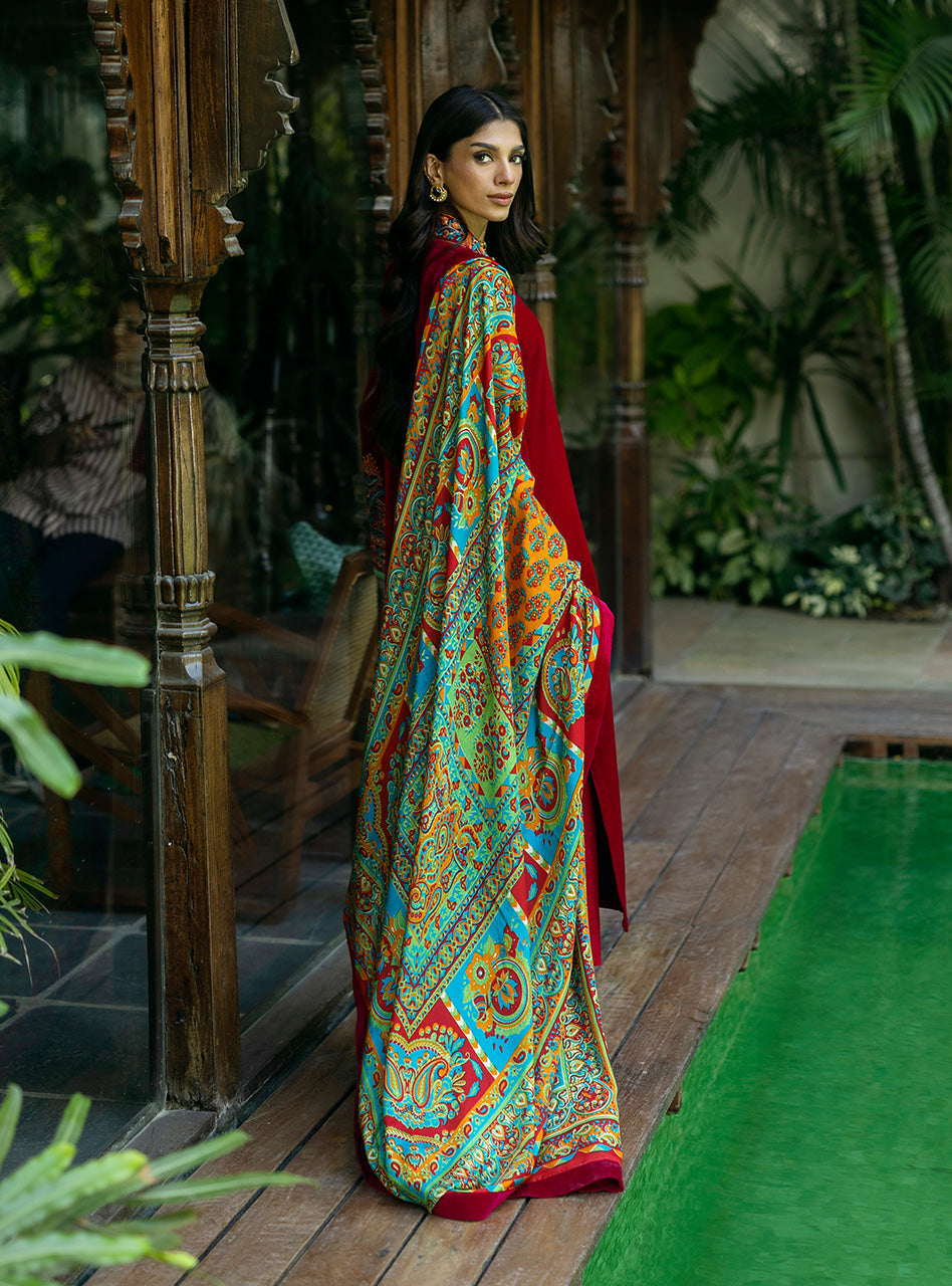 Zainab Chottani | Makhmal Luxe Pret | Shehla by Zainab Chottani - Designer Dress - Type: Ladies Clothes - Available at Libayah - 100% Original